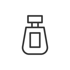 Wall Mural - Vector perfume line icon.