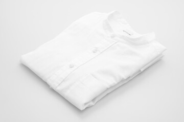 Sticker - white shirt on white background