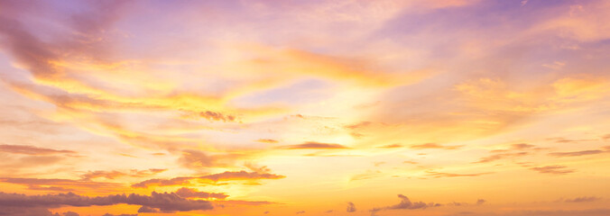 Wall Mural - sky at sunset summer nature background