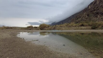 Wall Mural - Walking Along The Rio Grande At Santa Elena Canyon in Big Bend National Park