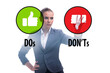 © Elnur - Concept of choosing between dos and donts