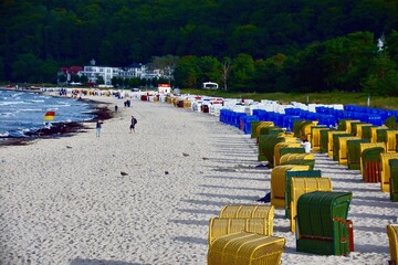 Wall Mural - Strandkörbe
