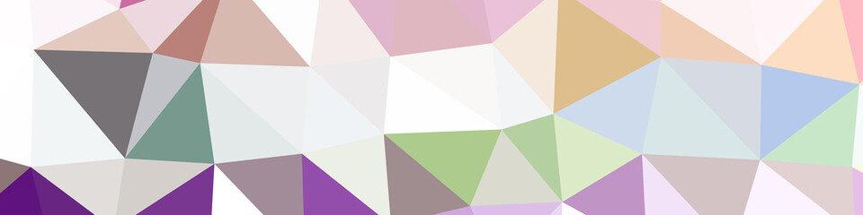 Abstract color Low-Polygones Generative Art background illustration