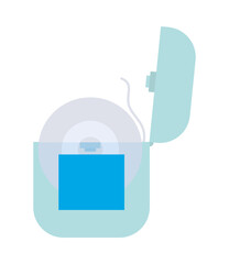 Sticker - dental floss icon