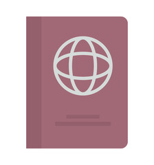 Wall Mural - passport document icon