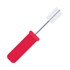 Poster - interdental brush icon