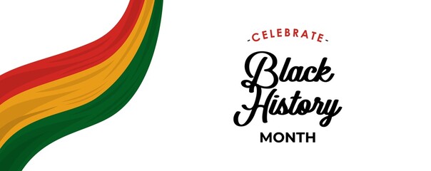 Poster - Celebrate black history month african american history celebration illustration