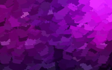 Wall Mural - dark pink vector template with chaotic shapes.