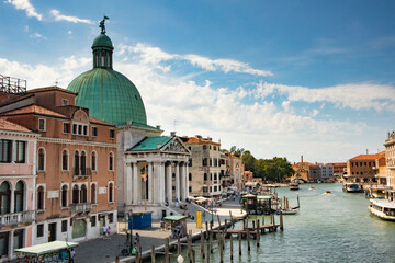 Wall Mural - Venice, Veneto, Italy after 2020 lockdown in summer