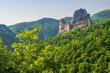 Wall Mural - Castle of the Stone in Vobbia