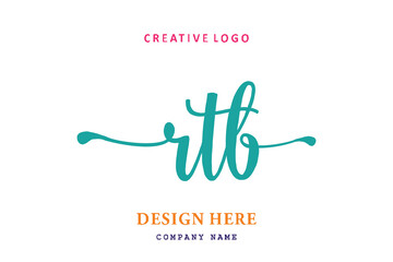 RTB lettering logo is simple, easy to understand and authoritative