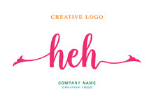 HEH Lettering Logo Is Simple, Easy To Understand And Authoritative