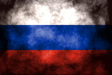 Close-up Of Russian Flag