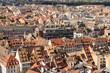 Straßburg; Blick vom Münster über die Innenstadt nach Westen