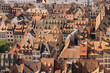 Straßburg; Typische Dachlandschaft der Altstadt, Blick vom Münster (Rue du Poumon)