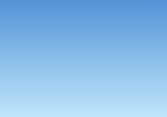 Wall Mural - plain bright blue sky background without clouds