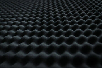 image of soundproofing foam in studio background