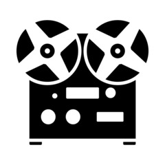 Poster - Reel Tape Recorder Icon