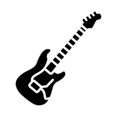 Wall Mural - Electric Guitar Icon