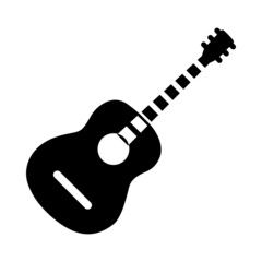 Wall Mural - Acoustic Guitar Icon