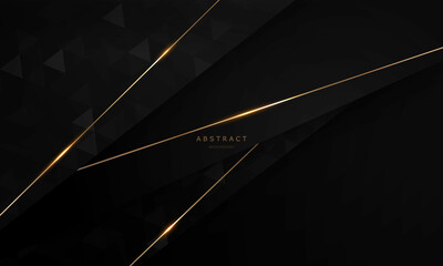 the beauty of a gold black poster on an abstract background with a vip premium dynamic.
