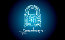Ransomware Virus With Padlock