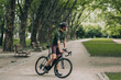 © Tymoshchuk - Man in sport clothes enjoying morning cycling on fresh air