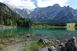 Lago di Fusine superiore (Julische Alpen, Italien)
