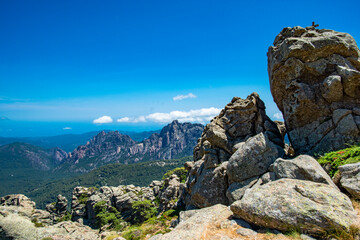 Wall Mural - Alpin Wandern über den GR20 auf Korsika - Region Col de Bavella