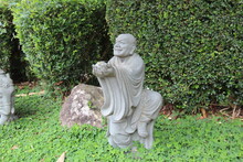 The Zu Lai Buddhist Temple - Statues Of The Monks Or Arhats - Cotia- São Paulo- Brazil.
