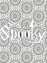 Halloween Quotes Coloring Pages Design .inspirational Words Coloring Book Pages Design.
