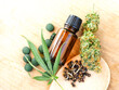 © Elroi - medical pills hemp leaf . cannabis concept. marijuana weed