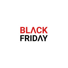 Wall Mural - Black Friday banner. Vector illustration	