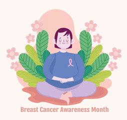 Poster - breast cancer awareness month