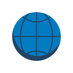 Poster - Global sphere icon