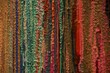 Colorful background of dripping paint on the wall