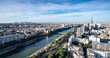 Vue panoramique de Paris et La Défense