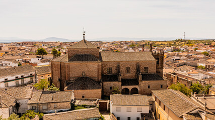 Canvas Print - view of the town