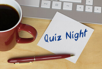 Poster - Quiz Night 