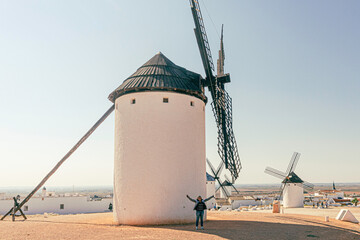 Poster - old windmill