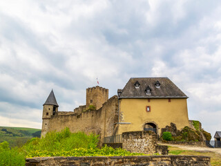 Wall Mural - Ruins of the Castle of Bourscheid, Luxembourg