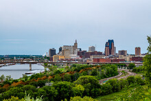 Views Of St. Paul From The Indian Mounds Lookout