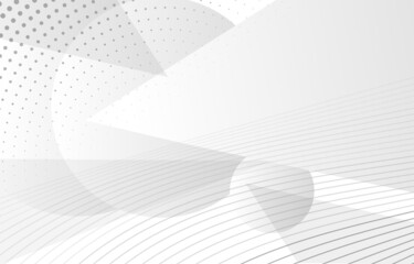 Wall Mural - minimalistic abstract background. poster with gradient geometric shapes, lines and dots. design elem