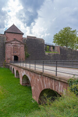 Wall Mural - Belfort, France - 09 04 2021: View of the citade