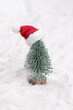 © gitusik - Christmas little trees and wool background
