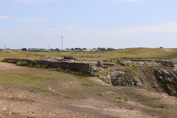 Wall Mural - Old site of megalith in Quiberon 