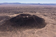 volcano in the desert