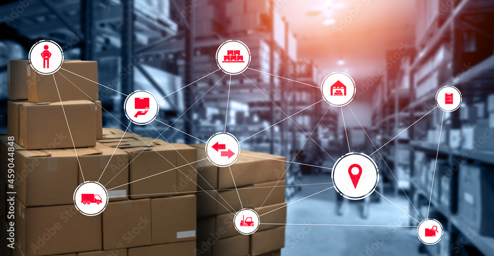 Smart warehouse management system with innovative internet of things ...