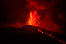 Cumbre Vieja Volcanic Eruption In La Palma Canary Islands 2021