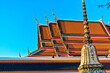 Wat Pho Beautiful  roof temple in Bangkok